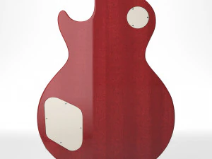 Gibson les paul standard - heritage cherry sunburst 3D Model