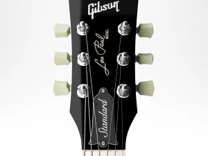 Gibson les paul standard - heritage cherry sunburst 3D Model