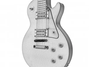 Gibson les paul standard - heritage cherry sunburst 3D Model