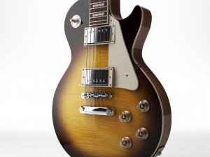 Gibson les paul standard 50s - tobacco burst 3D Модель