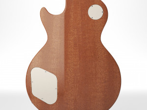 Gibson les paul standard 50s - tobacco burst 3D Модель