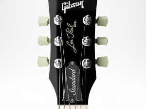 Gibson les paul standard 50s - tobacco burst 3D Модель