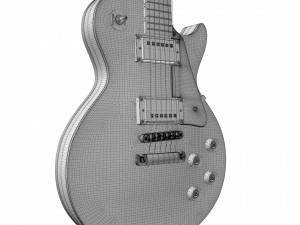 Gibson les paul standard 50s - tobacco burst 3D Модель