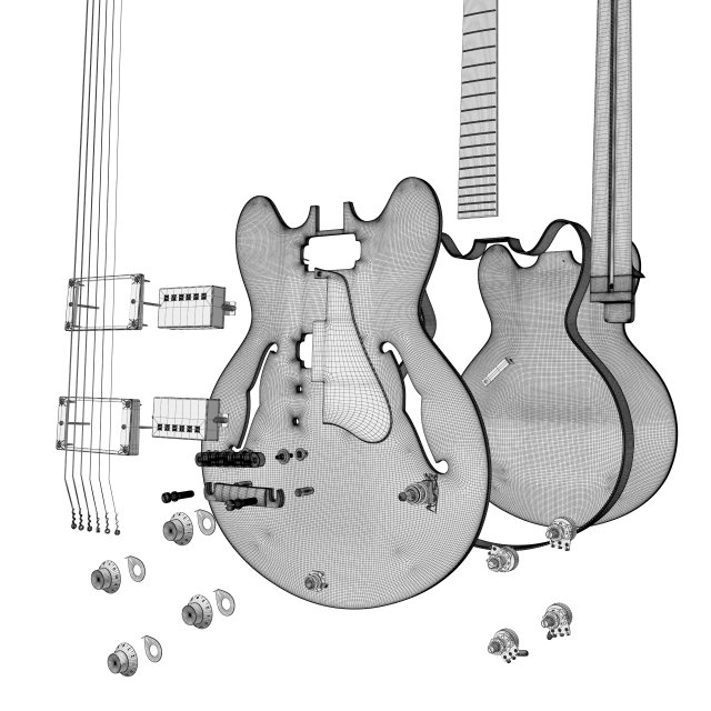 Gibson 335 sale body dimensions