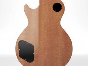 Золотий топ Gibson les Paul 1953 3D Модель