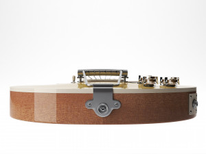 Gibson les paul gold top 1953 3D Model