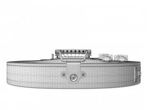 Золотий топ Gibson les Paul 1953 3D Модель