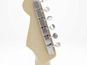 Fender Stratocaster tobacco sunburst 3D-Modell