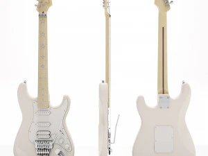 펜더 스트라토캐스터 리치 삼보라 시그니처 3D 모델