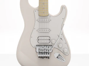 Fender Stratocaster Richie Sambora sygnowany Model 3D