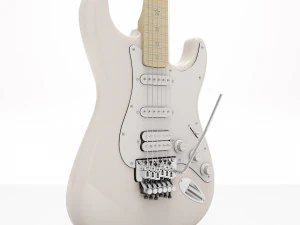 Fender Stratocaster Richie Sambora sygnowany Model 3D