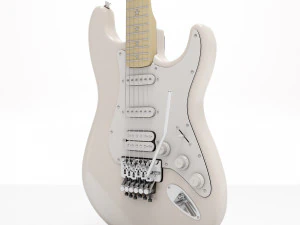 Fender Stratocaster Richie Sambora sygnowany Model 3D
