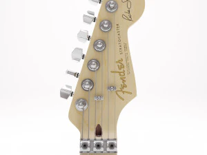 Fender Stratocaster Richie Sambora sygnowany Model 3D