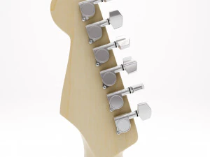 Fender Stratocaster Richie Sambora sygnowany Model 3D