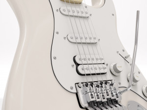Fender Stratocaster Richie Sambora Signature 3D Model