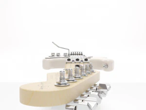 Fender Stratocaster Richie Sambora sygnowany Model 3D