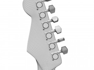 Frankenstein Eddie van Halen Guitar Modèle 3D