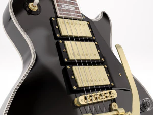 Gibson Les Paul Custom 1957 3D Model