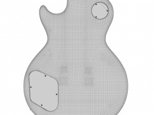 Gibson Les Paul Custom 1957 3D Model
