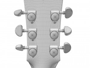 Gibson Les Paul Custom 1957 3D Model