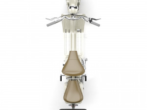 Lambretta Innocenti 125 1952 Modello 3D