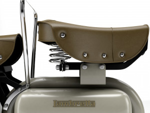 Lambretta Innocenti 125 1952 Modello 3D