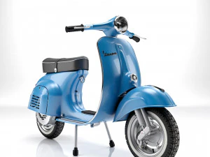 ベスパ ピアジオ 125 プリマベーラ 1967 3Dモデル