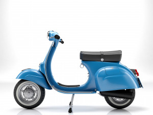 Vespa Piaggio 125 Primavera 1967 3D Model