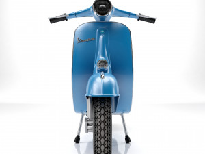 Vespa Piaggio 125 Primavera 1967 3D Model