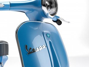 Vespa Piaggio 125 Primavera 1967 3D Model