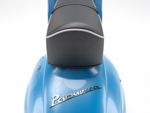 Vespa Piaggio 125 Primavera 1967 3D Model