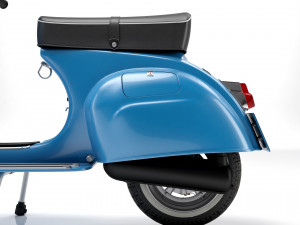 Vespa Piaggio 125 Primavera 1967 3D Model
