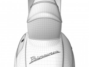Vespa Piaggio 125 Primavera 1967 3D Model