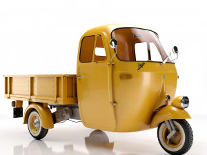 Aap Piaggio 1964 3D Model