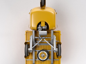 Ape Piaggio 1964 3D Модель