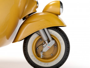 Ape Piaggio 1964 3D Модель