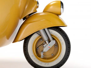 Ape Piaggio 1964 3D Model