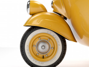 Ape Piaggio 1964 3D Модель