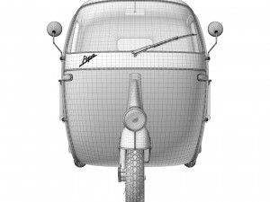 Ape Piaggio 1964 3D Модель