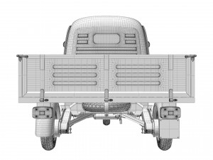 Ape Piaggio 1964 3D Модель