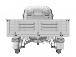 Ape Piaggio 1964 3D Model