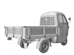 Ape Piaggio 1964 3D Модель