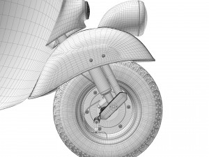 Ape Piaggio 1964 3D Модель