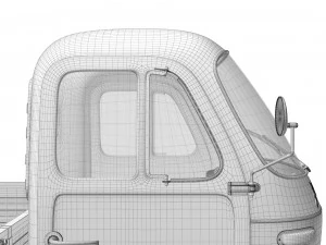 Ape Piaggio 1964 3D Model