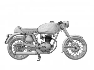 Agusta MV 1956 Modelo 3D