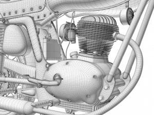 Agusta MV 1956 Modelo 3D