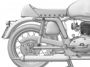 Agusta MV 1956 Modelo 3D