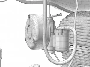 Agusta MV 1956 Modelo 3D
