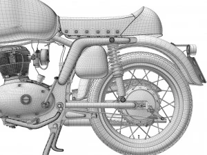 Agusta MV 1956 Modelo 3D
