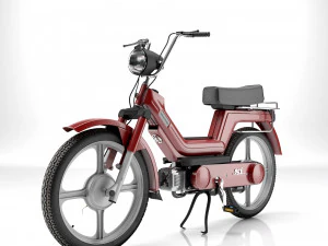 Si Piaggio 50 1983 3D Model